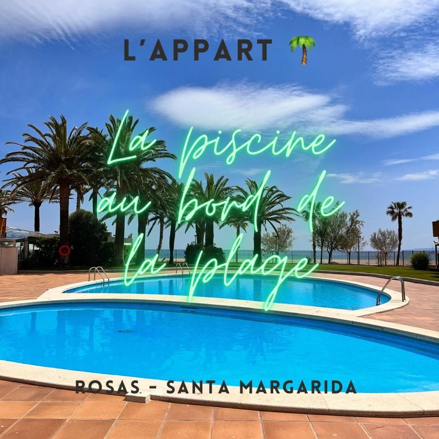 L'Appart-Rosas Boheme Chic, Au Bord De La Mer Kültér fotó